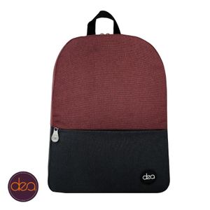 Dea Twist - حقيبة ظهر يومية مقاس 16 - Burgundy X Dark Grey