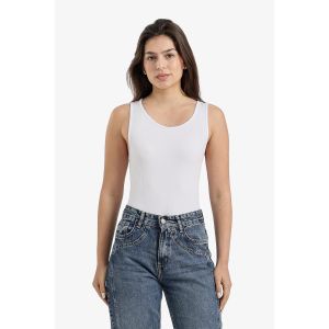 Carina Sleeveless Tank Bodysuit