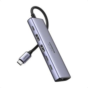 Ugreen -in-1 USB-C Adapter Hub, HDMI, 2x USB 3.2, USB-C, Grey 35999