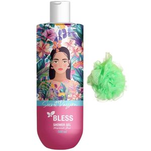 Bless Shower Gel Secret Passion 500 Ml + Lofa Multi-Color