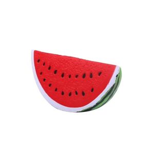 Jumbo Watermelon Slice Squishy Toy - Super Soft Slow Rising Fruit Squishies, Cute Sensory Stress Relief and Anxiety Squeeze Toy for Kids, Adults and Desk Decoration