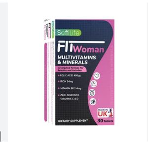 Sofi Life  FIT WOMAN MULTI-VIT&MINERALS 30TAB