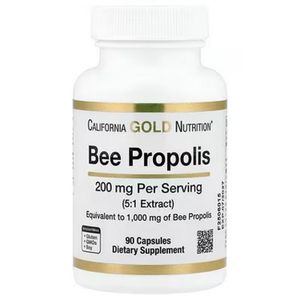 California Gold Nutrition Bee propolis 1,000 mg, 90 capsules