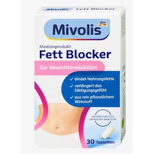 Mivolis Fat blocker tablets, 30 tablets