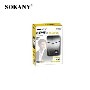 Sokany سوكانى ماكينة حلاقة كهربائية ديجيتال احترافية قابلة لإعادة الشحن للرجال - SK-16096