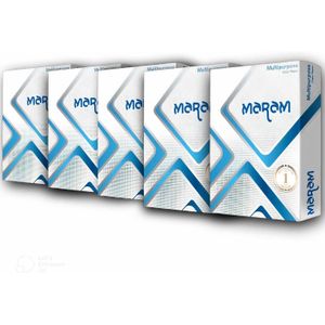 كرتونة ورق طباعة A4 من مرام 2500 * 70 جرام، 5 رزم 3