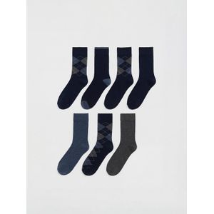LC Waikiki Patterned Men's Ankle Socks 7 Pack