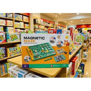 AMAZING 3-in-1 Maze Board while laughing!Includes chess Board, blackboard,