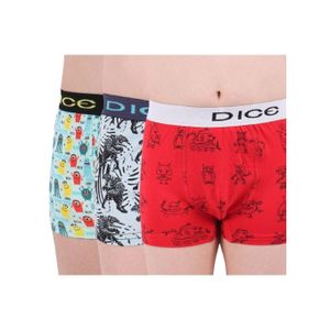 Dice Multi Color Boxers For Men - 3 Pcs: Buy Online at Best Price in Egypt  - Souq is now