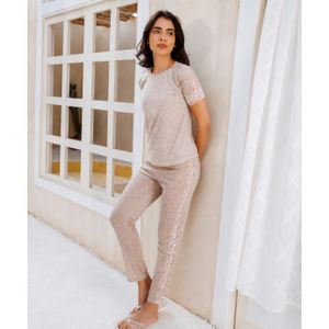 بيجامة قطن شيك متوافر مقاسات  L XL 2XL 3 XL