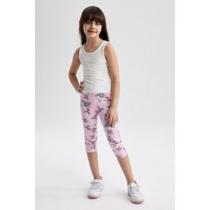 Defacto Girl Capri Length Leggings - Pink