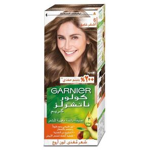 Garnier لون شعر كريمي دائم من غارنييه - 6 أشقر داكن