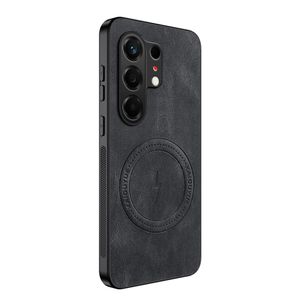 Tecno Camon 50 4G Case Cover – Matte Leather Shockproof Case with Anti-Fingerprint, Anti-Scratch & Soft TPU Bumper (Black)