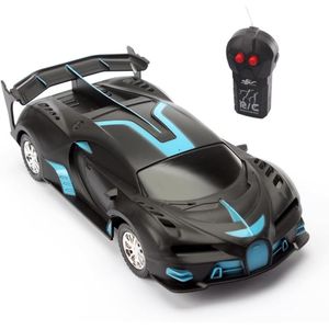 General سيارة سريعة بجهاز تحكم عن بعد يعمل بالبطارية. سيارة شبح، بجهاز تحكم ثنائي الاتجاه للأطفال من سن 3 إلى 6 سنوات.