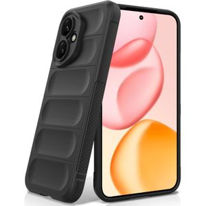 جراب حماية من جــو شوبينج متوافق مع هونر 400 ، نمط مموج مضاد للصدمات ، بطانة ناعمة من المايكروفايبر مقاومة للخدش، حافظة حماية شاملة مع حماية للكاميرا، اسود