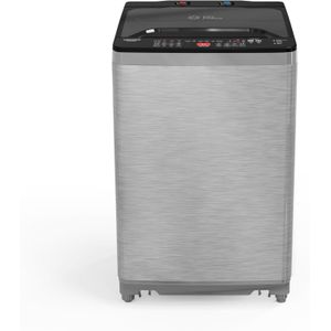 Tornado غسالة أوتوماتيكية علوية 10 كيلوجرام بمضخة فضية TWT-TLN10LSL