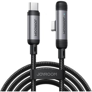 JOYROOM S-A56 EnjoyX Series 60W Type-C to Type-C Fast Charging Data Cable, 1.2m – Black