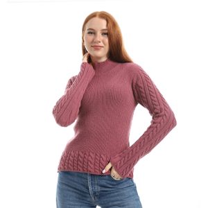 Menta By Coctail بلوفر تريكو-17426-بينك