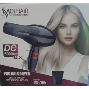 Mohair مجفف شعر احترافي MO-7165  أداء تجفيف فائق بإعدادات متعددة، يوفر عناية أيونية وحماية من الحرارة الزائدة