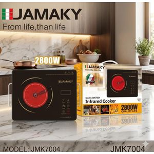 Jamaky Infrared electric cooker, model 7004 2800W power