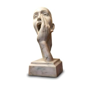 DECORATIVE CHARACTER  Elegant resin art piece for modern living spaces exquisite artistic detail, perfect decor for a shelf or console table home accent with contemporary style Model 4)