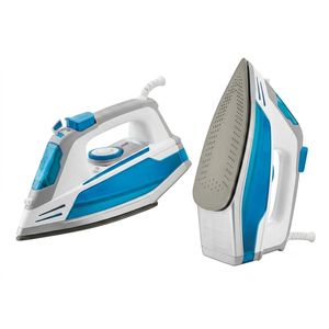 BLACK+DECKER  Multifunction Steam Iron, 2800W, Anodized Soleplate - White & Blue X2800-B5  