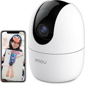 Imou Camera - 360° coverage, AI human detection, privacy mode, 1080P, built-in siren, smart tracking, audible alert for abnormal situations, night vision, two-way talk, and cloud storage