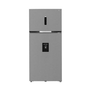 Hitachi  2-Door Refrigerator, 650 Liters (Net 630 Liters), No Frost, Digital Touch Screen, With Dispenser, Stainless Steel, Inverter, Blue Light