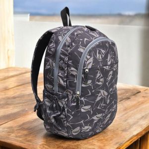 Force Backpack New Edition – Gray Shark Print