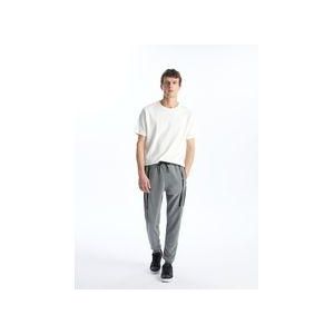 LC Waikiki Slim Fit Men's Sweatpants - Grey Melange - M