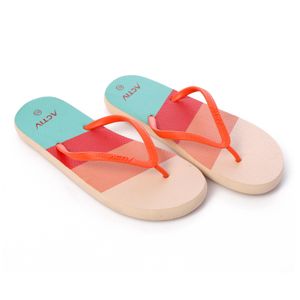 Activ Patterned Rubber Thong Slipper - Multicolour