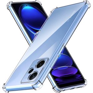 غطاء حماية شفاف من TPU ناعم متوافق مع Xiaomi Redmi Note 12 5G