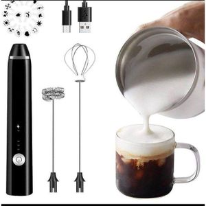 General 2-in-1 Rechargeable Electric Milk Frother and Whisk