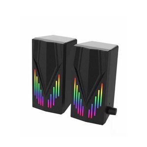 GAMMA سماعة جاما GT-318 جيمينج USB مع إضاءة RGB للكمبيوتر