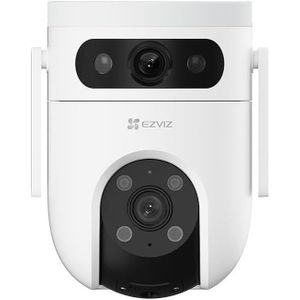 EZVIZ كاميرا H9C بدقة 5 ميجابكسل وعدسة مزدوجة بدقة 3K مع خاصية التحريك والإمالة وواي فاي