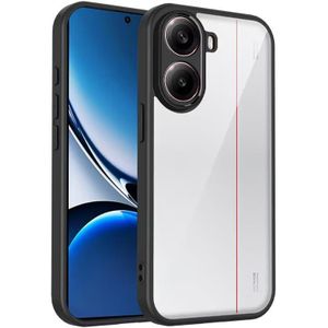 جراب حماية لموبايلPOCO X8 PRO، خفيف الوزن بتقنية هايبرد من البولي كربونات والبولي يوريثين الحراري، واقي مضاد للصدمات حمايه بروز كاميرات، شفاف