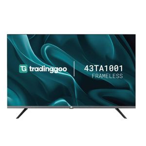 tradinggoo تلفزيون LED قياسي 43 بوصة FHD بدون اطار من ترادينججو - 43TA1001