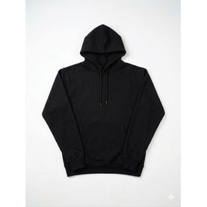 Oversized hoodie-BLACK/M