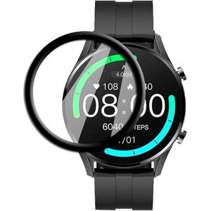 واقي شاشة تين تك3D ذو الحواف الناعمة متوافق مع ساعة Xiaomi Imlab W12، فيلم حماية منحني، مقاوم للخدش، خالٍ من الفقاعات، مقاوم للكسر بدرجة عالية، حساسية لمس فائقة