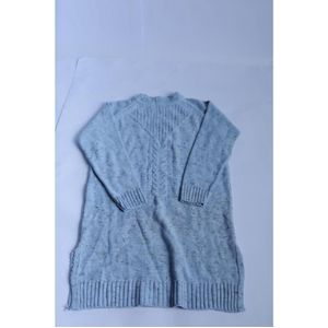 Dress Code Multicolor pullover open from bottom on both sides - size S LIGTH BLUE BRAND DRESSCODE