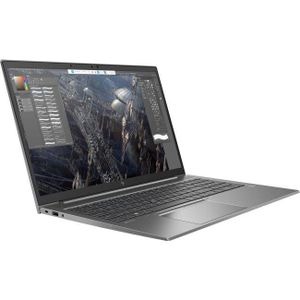 HP جهاز ZBook 14 Firefly G8 مستعمل-معالج Intel Core i7-1185G7- شاشة لمس FHD مقاس 14 بوصة- ذاكرة وصول عشوائي 16 جيجابايت DDR5 قرص صلب SSD سعة 256 جيجابايت- معالج رسومات Intel Iris XE بسعة تصل إلى 4 جيجابايت- نظام تشغيل Windows 11 Pro- لون فضي، حالة جيدة C
