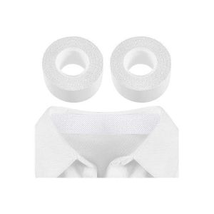 Sweat Pads Self-Adhesive Collar Protector, Disposable Shirt Neck Liner Invisible Protector Against Sweat Stain (8m x 2cm) 2 pcs