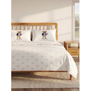 LC Waikiki Bear Teddy Printed Double Pique Set