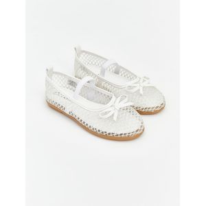 LC Waikiki Bow-Detailed Baby Girl's Ballerinas