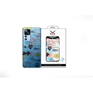 OZO Skins Ozo Ray skins Transparent with summer funny trip (SV509ILS) (Not For Black Phone) For   Xiaomi 12T Pro