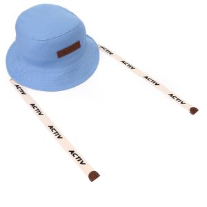 Activ Plain Slip On Cotton Bucket Hat - Baby Blue