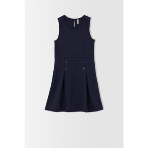 Defacto Dress & Skirt Regular Fit Knitted Dress - Navy