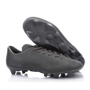 CURVA Ghorza Studs FG Football Shoes - Dark Grey