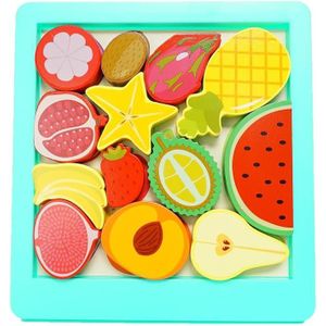 لعبة تعليم الفاكهة 13 قطعة - متعدد الألوان Ofer-8