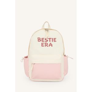 Defacto Girl Printed Multi-Pocket Backpack